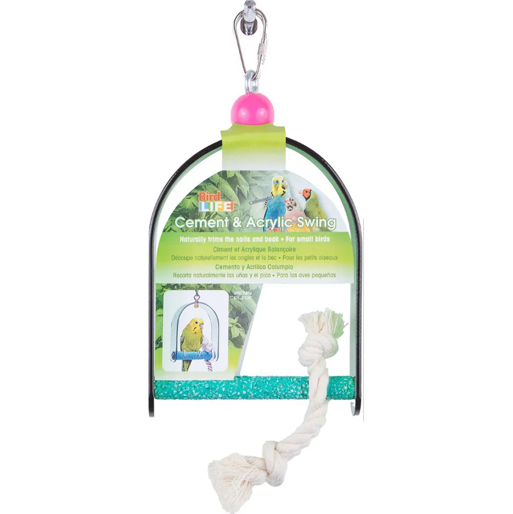 Penn Plax, Cement Swing with Rope, Sizes Sold Separately - Image 4